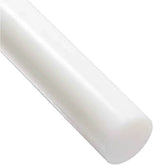 HDPE Plastic Natural Rod 050mm Dia X 1000mm - Roxom Boat trailer Parts